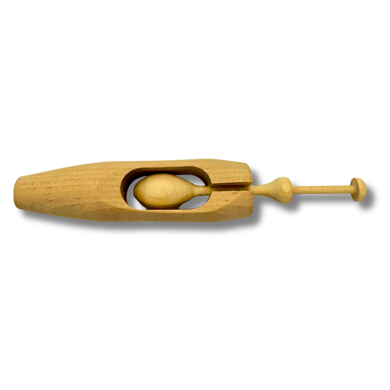 Device for making lace bobbins for bobbin winder B